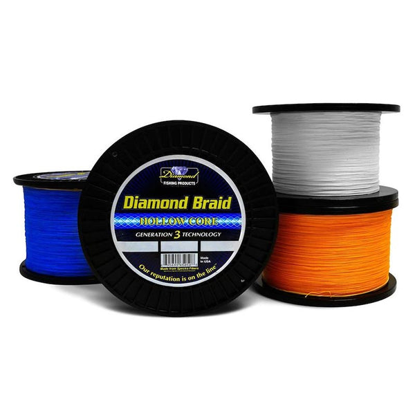 Diamond Braid Generation 3 Hollow Core Braided Line – White Water Outfitters