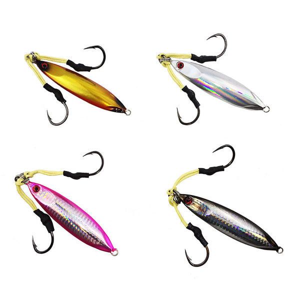 HTO Slow Jig Alive - Boat Jigging Lures - 120g - Realistic “Alive
