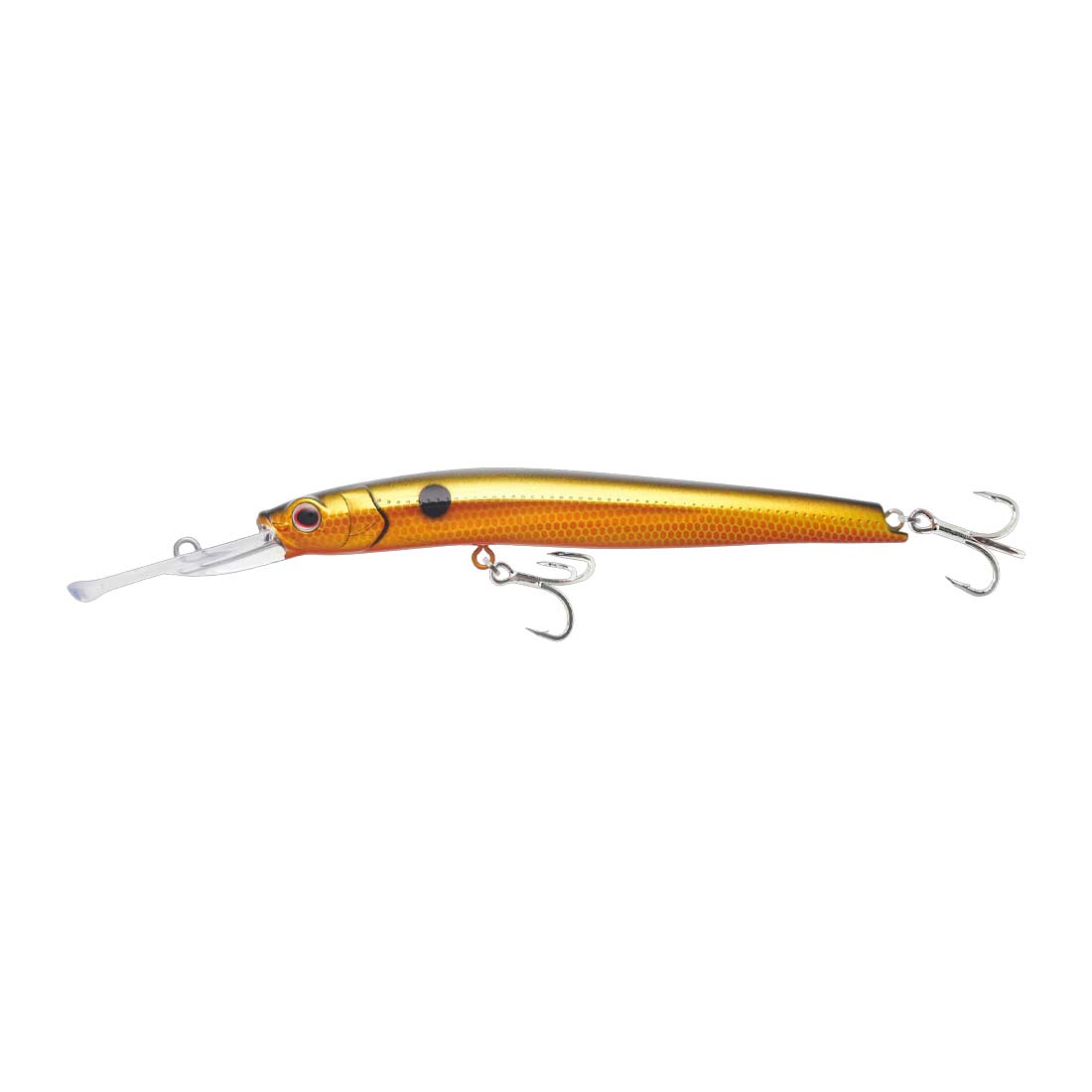 Nomad Styx Saltwater Minnow Lure - 116mm Slow Float Gold Black Back