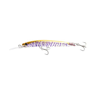 Nomad Styx Saltwater Minnow Lure - 70mm Suspending Holographic Purple Shrimp