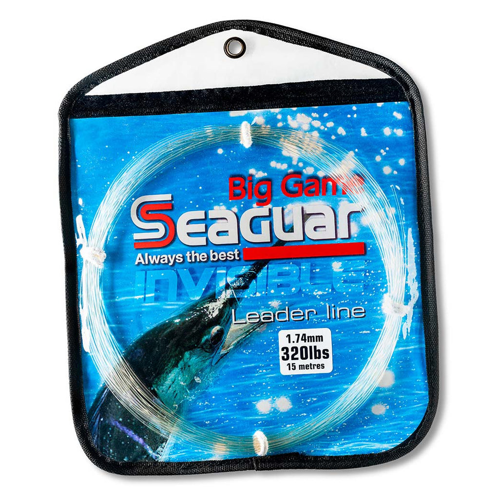 SEAGUAR Fluorocarbon Big Game Premier Leader Material, 130Lb