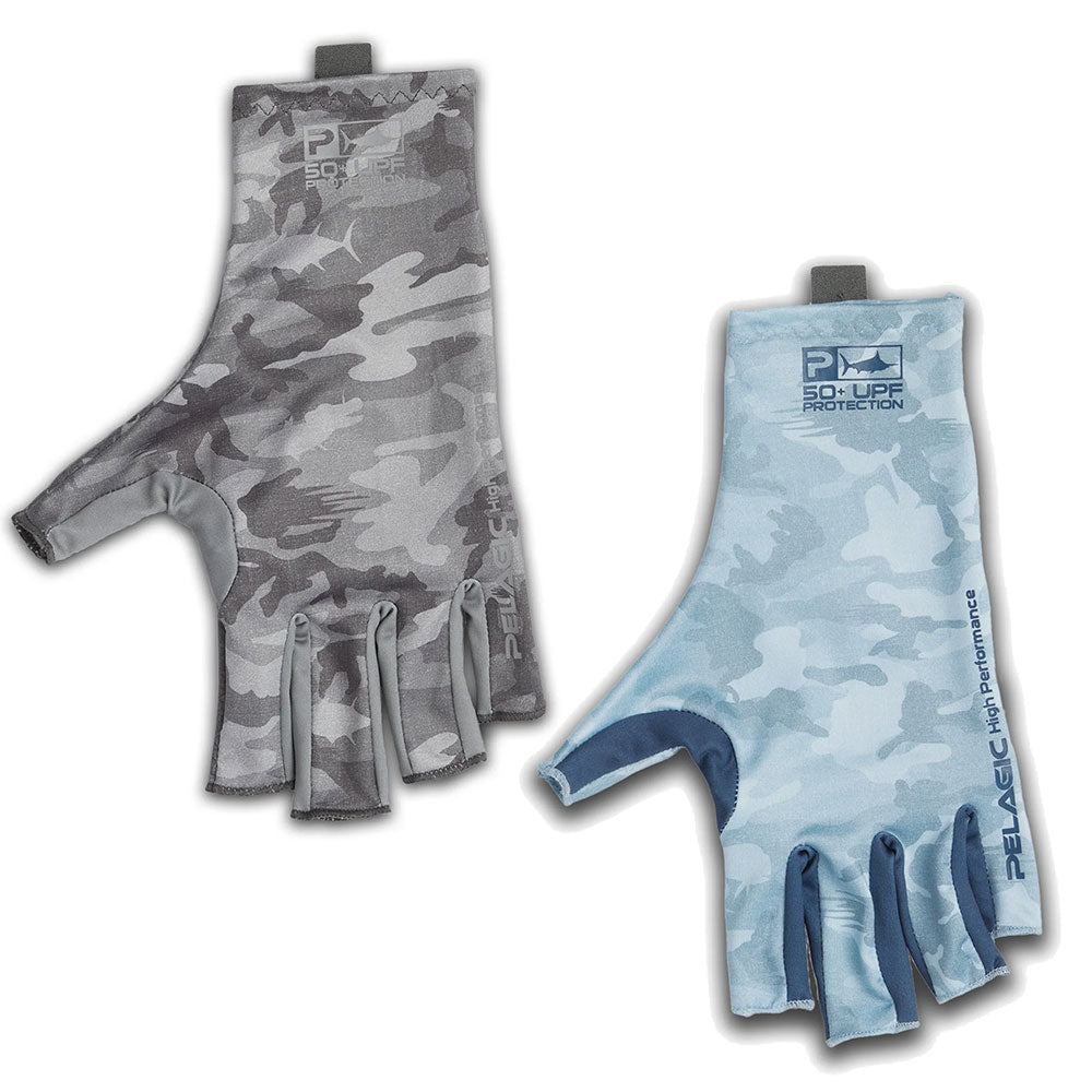 FHM Mark UV Protection Fishing Gloves Khaki