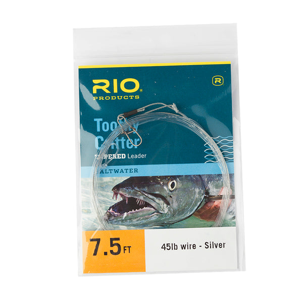 RIO Toothy Critter Fly Fishing Nylon/Wire Leaders - Rok Max